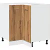 Image de vidaXL Armoire de cuisine Lyon Chêne Artisan 75,5x75,5x81,5 cm Matériau dérivé du bois