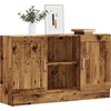 Image de vidaXL Sideboard imitation vieux bois 120x30,5x70 cm Bois composite