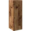 Image de vidaXL Armoire TV imitation vieux bois 30,5x30x90 cm Matériau dérivé du bois
