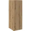 Image de vidaXL Armoire TV Artisan-Chêne 30,5x30x90 cm Bois composite