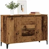 Image de vidaXL Sideboard imitation vieux bois 102x35x70 cm Bois composite