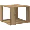 Image de vidaXL Table basse Artisan-Chêne 40x40x30 cm Bois composite