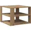 Image de vidaXL Table basse Artisan-Chêne 58x58x40 cm Bois composite