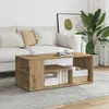 Image de vidaXL Table basse Artisan-Chêne 100x50x40 cm Bois composite
