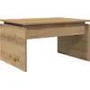 Image de vidaXL Table basse Artisan-Chêne 68x50x38 cm Bois composite