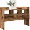 Image de vidaXL Sideboard imitation vieux bois 105x30x70 cm Bois composite