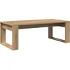 Image de vidaXL Table basse Artisan-Chêne 102x50x35 cm Bois composite
