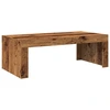 Image de vidaXL Table basse imitation vieux bois 102x50x35 cm Bois composite