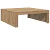 Image de vidaXL Table basse Artisan-Chêne 100x100x35 cm Bois composite