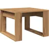 Image de vidaXL Table d'appoint Artisan-Chêne 50x50x35 cm Bois composite
