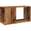 Image de vidaXL Armoire TV aspect bois ancien 60x24x32 cm Bois composite