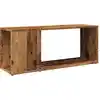 Image de vidaXL Armoire TV aspect bois ancien 80x24x32 cm Bois composite