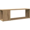 Image de vidaXL Armoire TV Artisan-Chêne 100x24x32 cm Bois composite