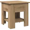 Image de vidaXL Table basse Artisan-Chêne 40x40x42 cm Bois composite