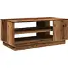 Image de vidaXL Table basse imitation vieux bois 102x55x43 cm Bois composite