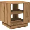 Image de vidaXL Table basse Artisan-Chêne 40x40x43 cm Bois composite