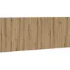 Image de vidaXL Tête de lit Artisan-Chêne 200x1,5x80 cm Bois composite