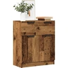 Image de vidaXL Sideboard imitation vieux bois 60x30x70 cm Bois composite