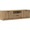 Image de Armoire TV Artisan-Chêne 140x35x40 cm Matériau dérivé du bois