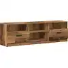 Image de vidaXL Armoire TV aspect bois ancien 150x33,5x45 cm Bois composite