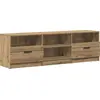 Image de vidaXL Armoire TV Artisan-Chêne 150x33,5x45 cm Bois composite