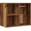 Image de vidaXL Armoire-penderie vieux bois 80x40x65 cm Bois composite