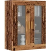 Image de vidaXL Armoire suspendue imitation bois ancien 69,5x34x90 cm