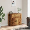 Image de vidaXL Sideboard imitation vieux bois 80x33x70 cm Bois composite