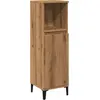 Image de vidaXL Armoire de salle de bain Artisan-Chêne 30x30x100 cm Bois composite