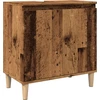 Image de vidaXL Armoire sous lavabo aspect vieux bois 58x33x60 cm Matériau bois