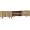 Image de vidaXL Armoire TV Artisan-Ch  ne 180x31,5x40 cm Bois composite