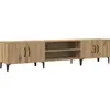 Image de vidaXL Armoire TV Artisan-Chêne 180x31,5x40 cm Bois composite