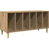 Image de vidaXL Armoire à panneaux Artisan-Chêne 100x38x48 cm Bois composite