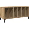 Image de vidaXL Armoire à panneaux Artisan-Chêne 100x38x48 cm Bois composite