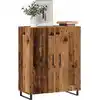 Image de vidaXL Sideboard imitation vieux bois 69,5x34x90 cm Bois composite