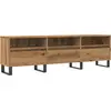 Image de vidaXL Armoire TV Artisan-Chêne 150x30x44,5 cm Bois composite