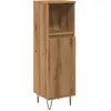 Image de vidaXL Armoire de salle de bain Artisan-Chêne 30x30x100 cm Bois composite