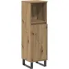 Image de vidaXL Armoire de salle de bain Artisan-Chêne 30x30x100 cm Bois composite