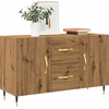 Image de vidaXL Sideboard Chêne Artisan 100x36x60 cm Bois composite