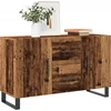 Image de vidaXL Sideboard imitation vieux bois 100x36x60 cm Bois composite