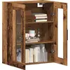 Image de vidaXL Sideboard imitation vieux bois 69,5x34x90 cm Bois composite