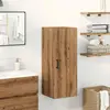 Image de vidaXL Armoire murale Artisan-Chêne 34,5x34x90 cm Bois composite