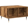 Image de vidaXL Table basse imitation vieux bois 60x50x36,5 cm Bois composite