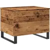 Image de vidaXL Table basse imitation vieux bois 60x44,5x45 cm Bois composite
