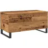 Image de vidaXL Table basse imitation vieux bois 90x44,5x45 cm Bois composite