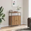 Image de vidaXL Sideboard Chêne Artisan 70x30x80 cm Bois composite