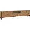 Image de vidaXL Armoire TV avec tiroir Chêne Artisan 200x25x44 cm