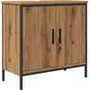 Image de vidaXL Armoire sous lavabo Artisan-Chêne 60x30x60 cm Bois composite