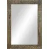 Image de vidaXL Miroir de salle de bain Gris 50x2,5x70 cm Bois massif Mango