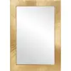 Image de vidaXL Miroir de salle de bain mural doré 50 x 2,5 x 70 cm